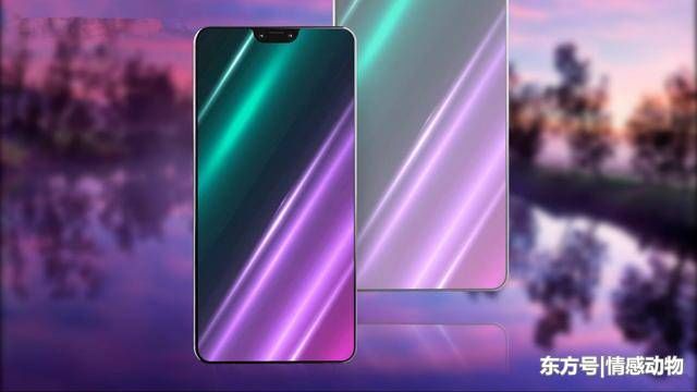 6寸异形屏设计前置双摄像头,华为P20概念图精