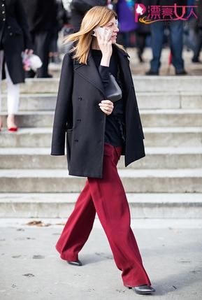  『帅气』【尚】裤子街拍正流行 巧搭裤子穿出帅气