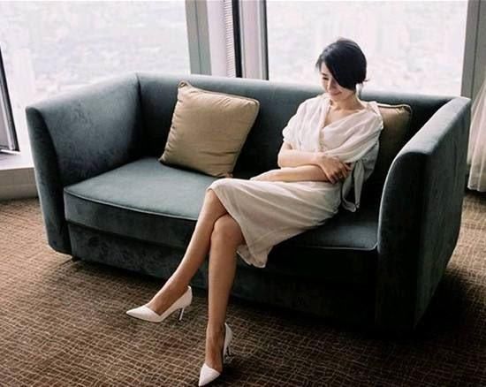 服！第一次尝试短发就如此惊艳？高圆圆真是厉害了！