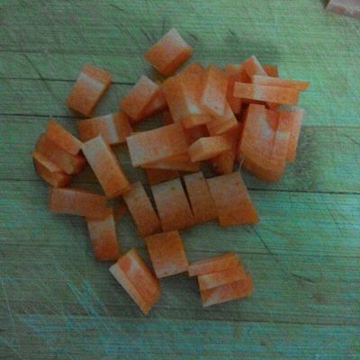  『家常』爆炒西兰花火腿（家常）