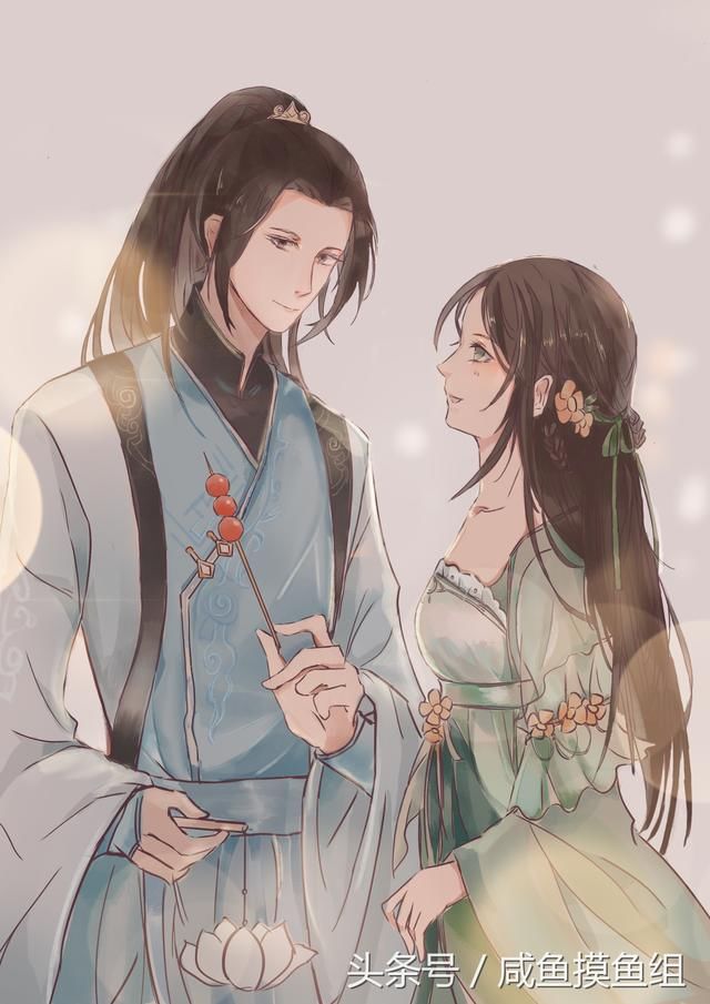 板绘教程遇见逆水寒叶问舟同人插画教程