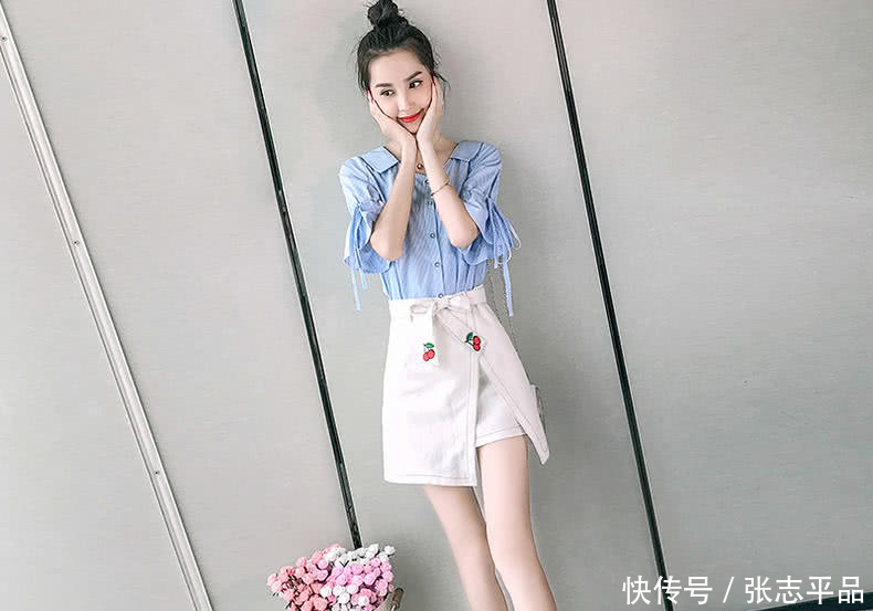 小个子这样穿裙子，自带淑女气质，清新靓丽又显白！