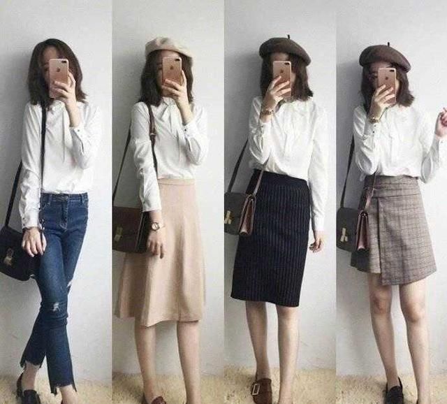  『女生』初春温柔气质穿搭，小个子女生穿显高又显瘦，秒变女神范十足
