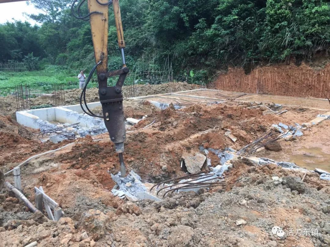 信宜：占用农田做屋？又系白做！拆除面积300多平方米！