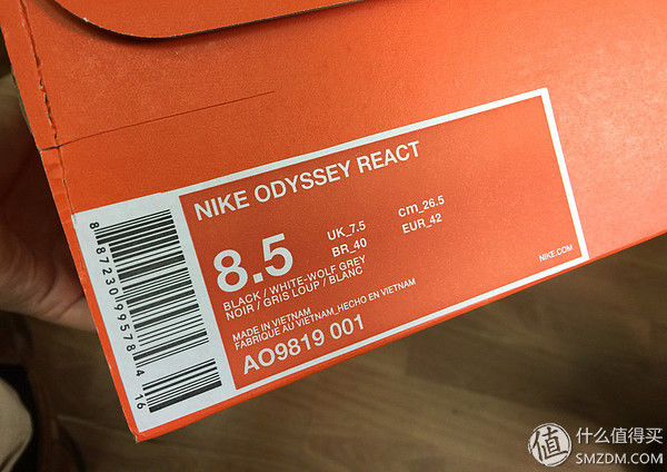 Nike跑鞋 Odyssey Recact 轻晒单