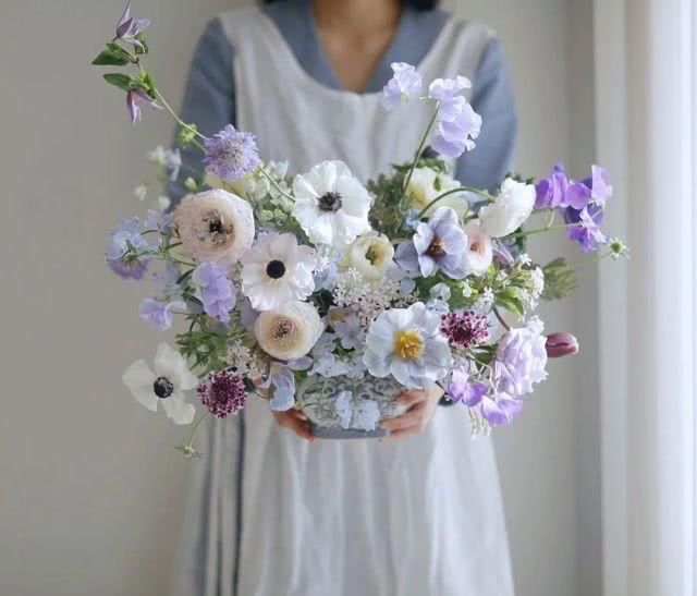  #洗脑#爱上了！和春风一起抵达的香芋紫，比淡黄的长裙还洗脑