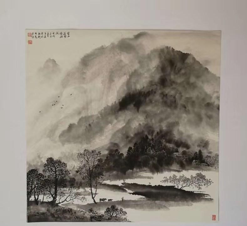  「建国」建国70周年重点推荐艺术家刘国志国画作品欣赏