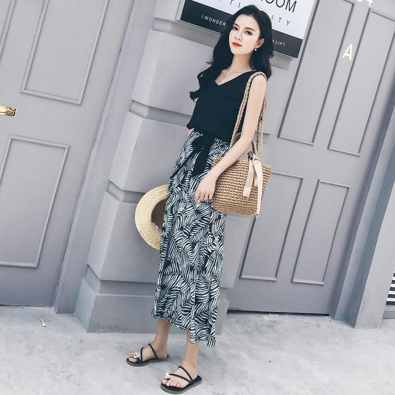 老婆都乐坏了，偷偷给她买的雪纺套装，穿上清爽又美丽，人见人夸