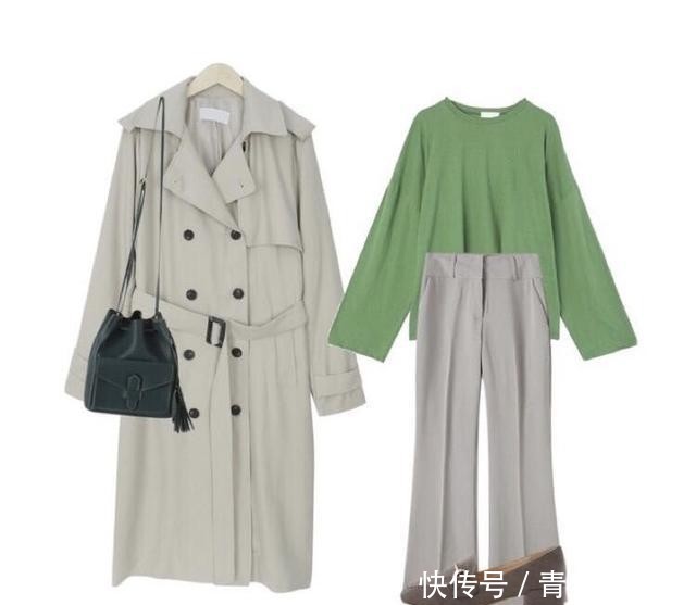 「聪明」聪明女人暗沉色早不穿了!小清新绿色,让你成为春季里的一抹绿