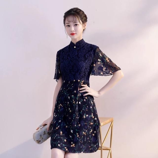 潮流个性，版型简约，夏天旗袍这样穿！