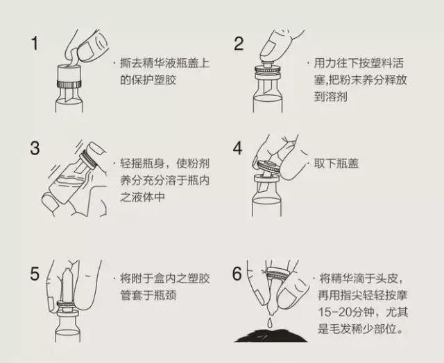 每次一小瓶，头发不再一掉一大把