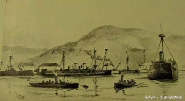 英德竞争建造清朝这艘巡洋舰，甲午海战中被击沉，大连海域被发现