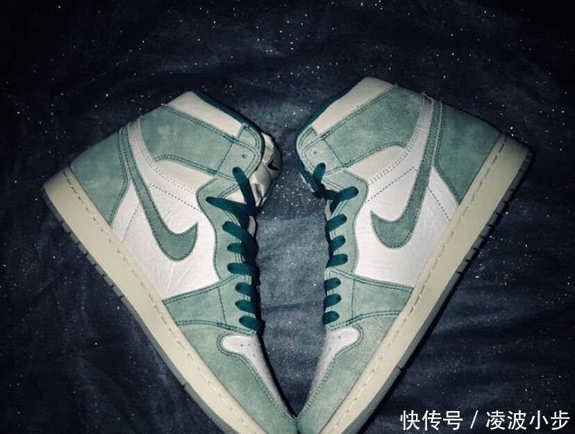  『蓝色』湖水蓝色蒂芙尼绿Air Jordan 1，这款空中飞人你心动了吗？