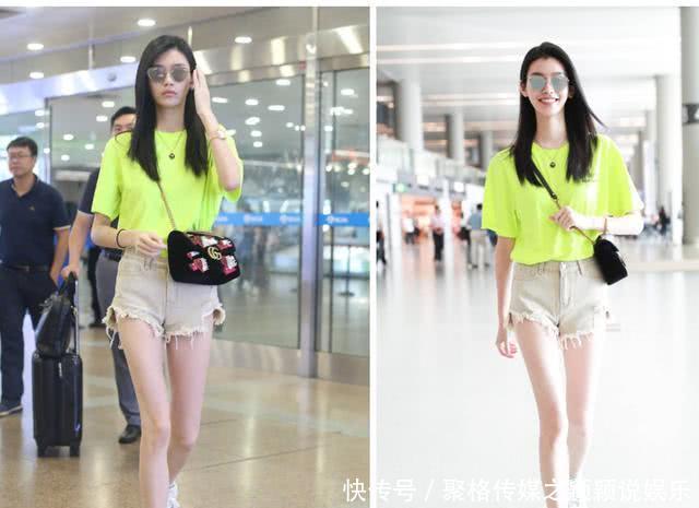 奚梦瑶现身机场一身穿搭超45万,网友:穿出了145块的效果