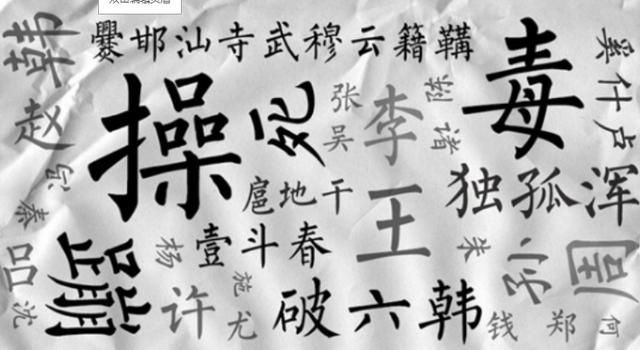 #历史#中国历史上消失的六大姓氏,如果还能遇到,肯定不寻常