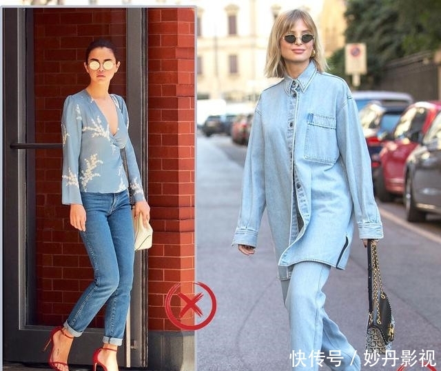  试试■牛仔裤搭配什么上装显高挑？不妨试试这样穿，减龄显高又时尚