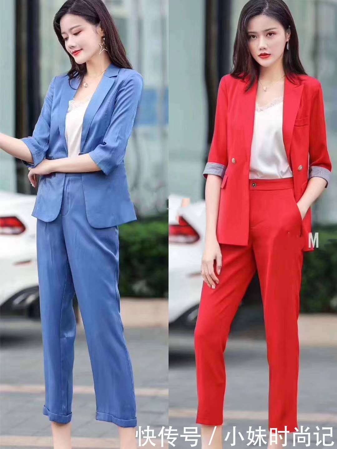  『女性』时尚职场女性穿搭：女性着装—职业套装！