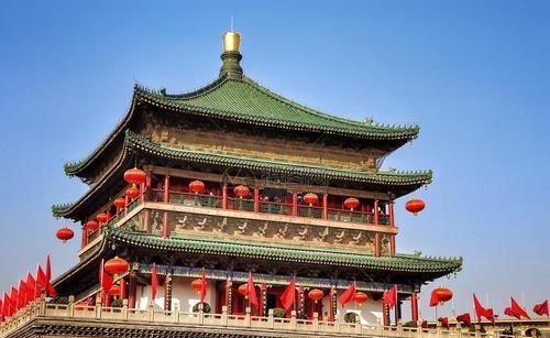  【建筑】陕西最具代表性的建筑，是中国现存钟楼中形制最大、保存最完整的