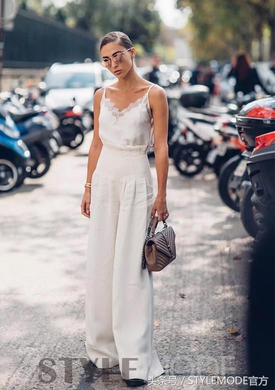 背心搭阔腿裤，大写加粗的高级清凉夏装！