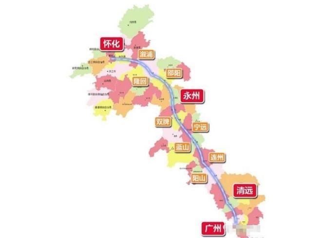 中国又新建一条新高铁，设八站，全线长600公里，经过你的家乡吗