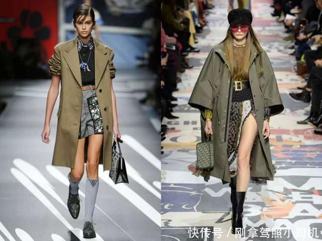  『没想到』风衣里面加裙的5种开春穿搭，没想到这么好看