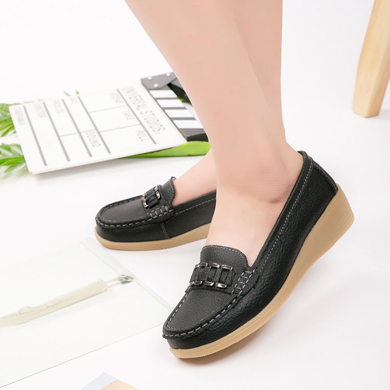 难怪老婆不穿高跟鞋!刚上新的女鞋太美太迷人了，显白显瘦不累脚