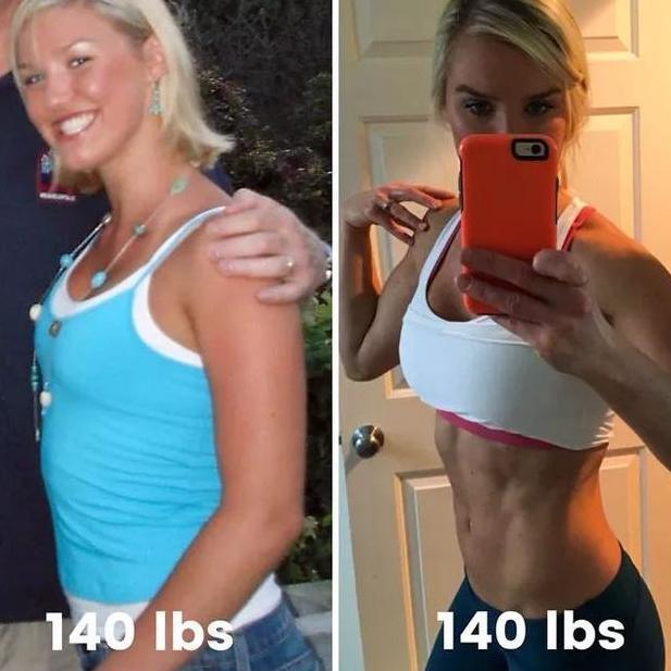 28-同是100斤，练瑜伽和不练瑜伽，身材差别有多大