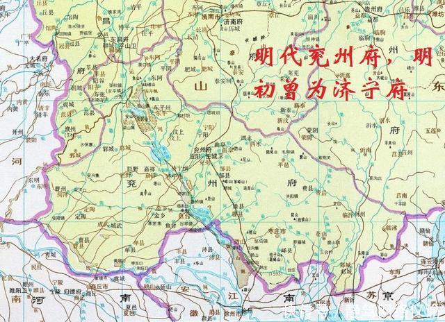  「山东省」山东共十七地市，但仅有六个明清时曾为府，你知道是