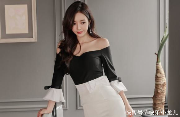 『有型』街拍:苗条有型的紧身裙美女,显得格外迷人