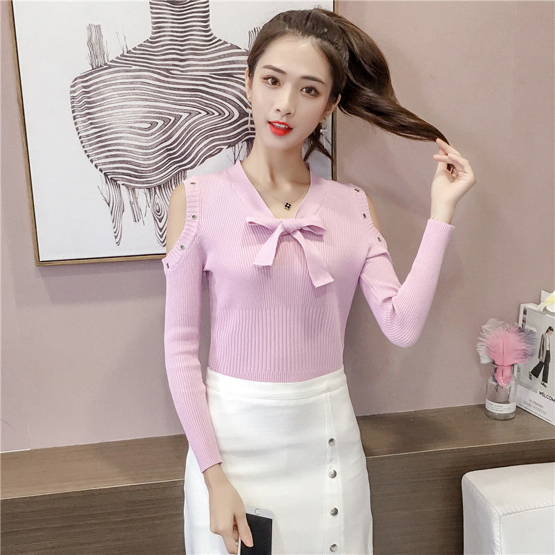 优质套头针织衫,秋天可以单穿,冬天还可以做内搭,非常实用哦