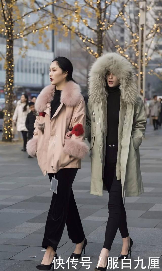 气质:街拍:小姐姐穿上高跟鞋后身材,气质都得到了很大的提升