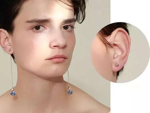 晶莹剔透的水晶球戴身上，真是又美又仙