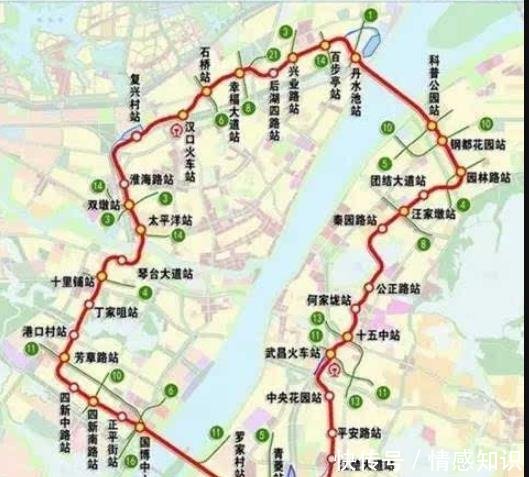 恭喜武汉再迎新地铁，串联7个行政区，设站37座，路过你家吗