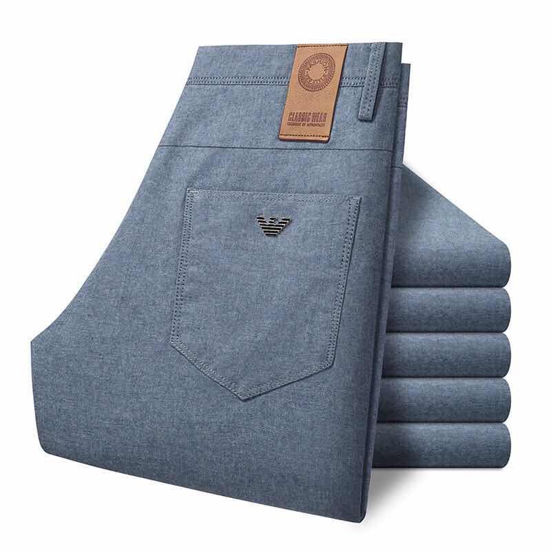 有钱男人都不穿紧身裤了,现在都流行这样穿,抠门老公一下买5件