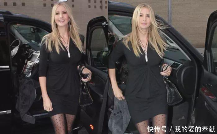 当看到伊万卡穿上短裙黑丝,你就会知道什么叫作女人味!