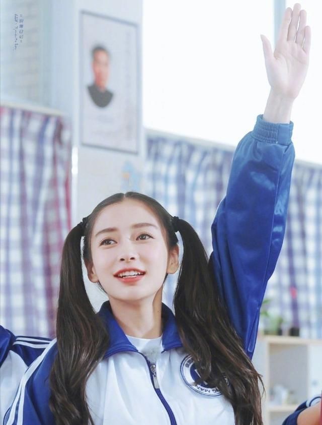 『少女』杨幂迪丽热巴郑爽angelababy的双马尾造型，谁赢了