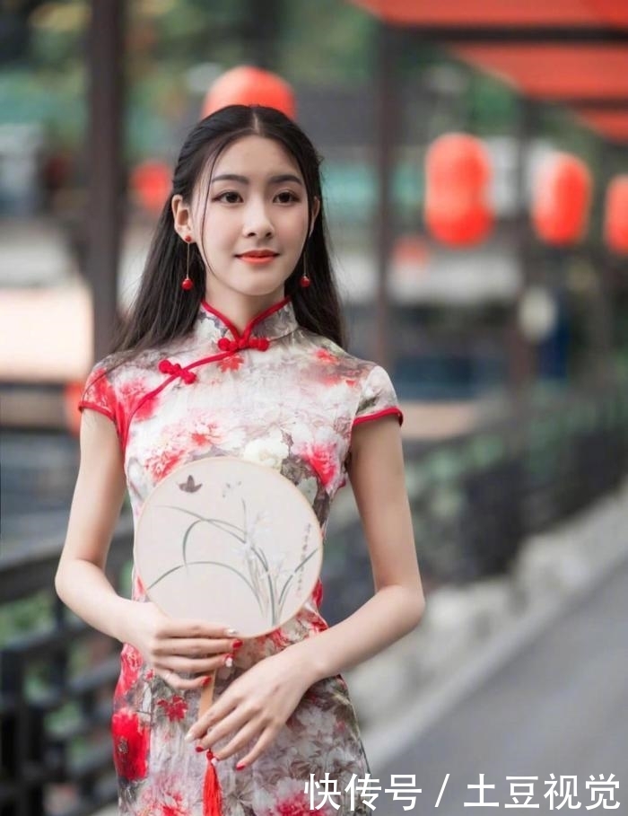 『旗袍装』时尚摄影 一身靓丽旗袍装, 穿出浓浓女人味儿