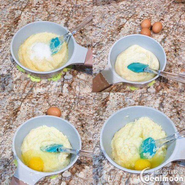 极度爆浆 | 浓郁抹茶脆皮泡芙&香草味的卡仕达酱脆皮泡芙