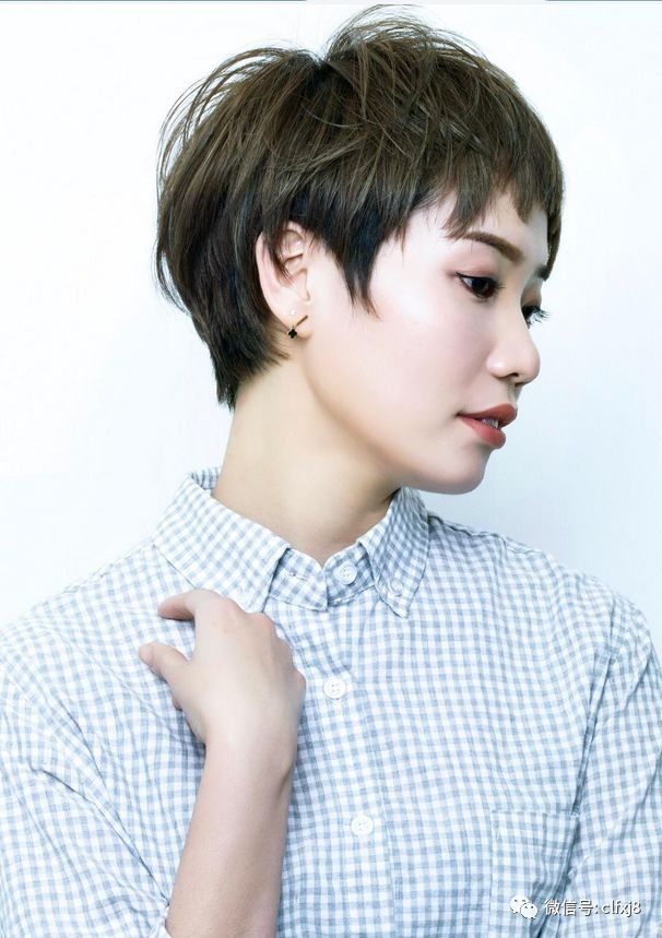2018流行"豁短发"