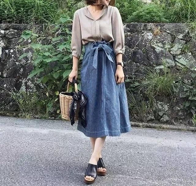  「日本」春季穿搭：?日本小姐姐分享最适合小个子女生的春季穿搭！