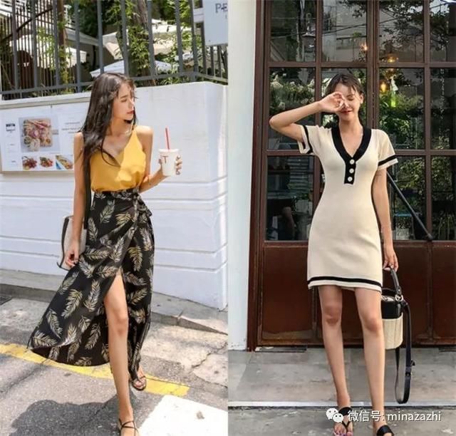 36度的天该怎么穿？40套清新or淑女or帅气的韩系chic穿搭 照着穿