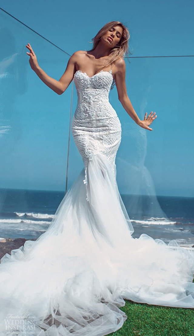  「系列」Nektaria 婚纱系列 垂坠华丽婚纱带给新娘好心情