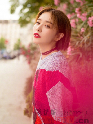 不同风格的女生露耳短发 每一款都是主角范