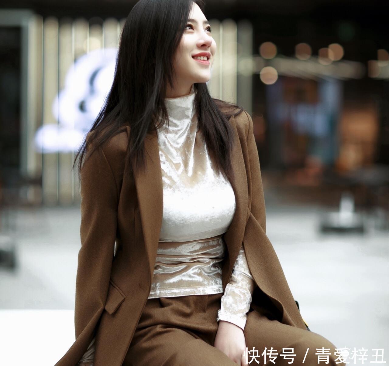  「美人街」西安美人街拍，“巨好”曲线，128斤体重