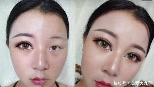  残党@女生为啥要化妆？化妆前后判若两人，看完手残党：求你放过自己！