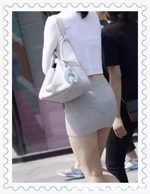 MM穿着这样的包臀裙上街，令人眼前一亮
