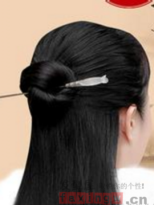 如何用簪子扎头发 古典扎发别有一番风味