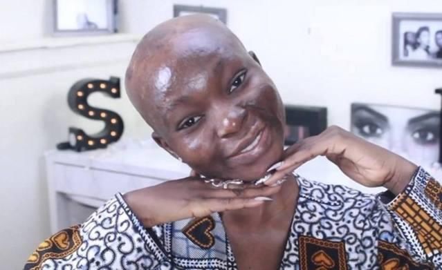 非洲女子化妆前后对比，人们直呼化妆术神奇