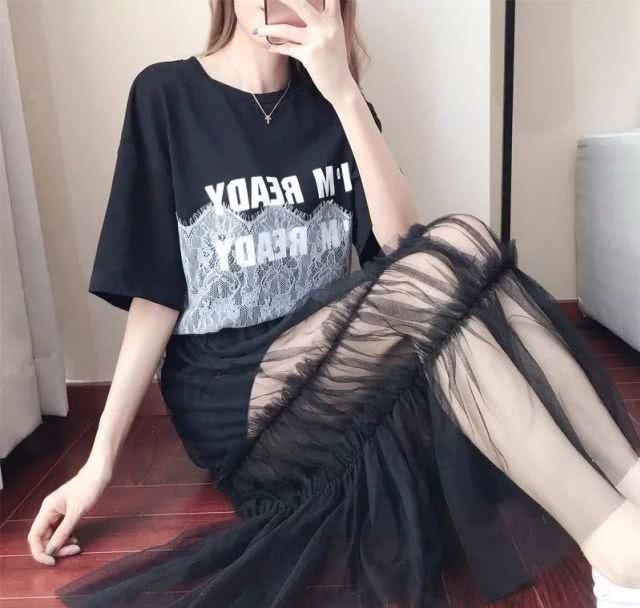 『件套』春季出门,建议穿这新式网纱裙!洋气又吸睛,特好看