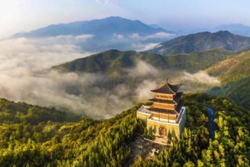 中国佛教四大名山中,只有它是世界地质公园,网友:太壮观!